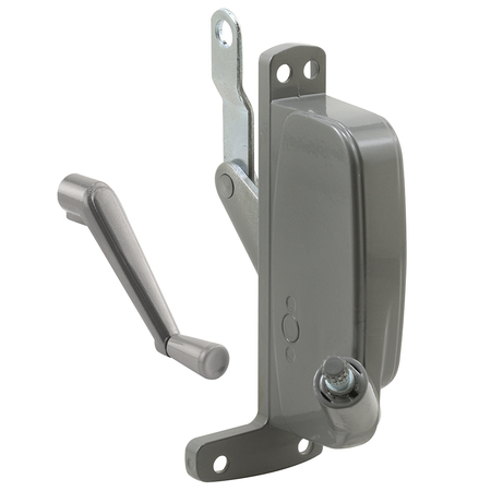 PRIME-LINE Awning Window Operator, Right Hand, Aluminum-Colored Enamel Finish Single Pack H 3674